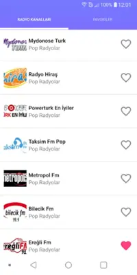 Pop Radyoları android App screenshot 10