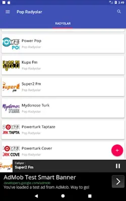 Pop Radyoları android App screenshot 4